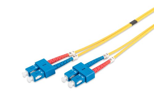 Digitus DK-2922-01 száloptikás kábel 1 M SC I-VH OS2 Yellow