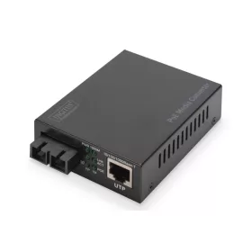 Digitus Gigabit Ethernet PoE+ Singlemode Media Converter