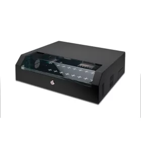 Digitus DN-19 04U-PB-B Falra szerelhető Rackszekrény Black