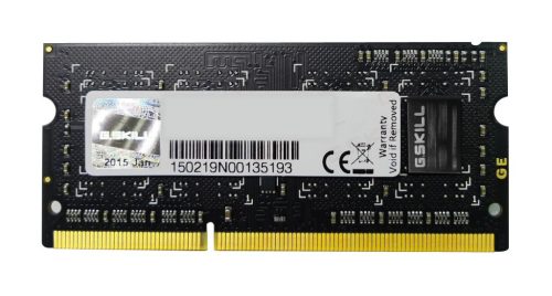 G.SKILL 4GB DDR3 1600MHz SODIMM Standard