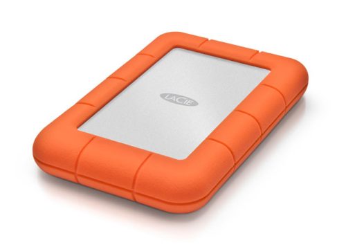 LaCie 5TB 2,5" USB3.0 Rugged Mini Silver/Orange