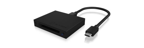 Raidsonic IcyBox IB-CR402-C31 External USB3.1 (Gen 2) Type-C CFast 2.0 Card Reader Black