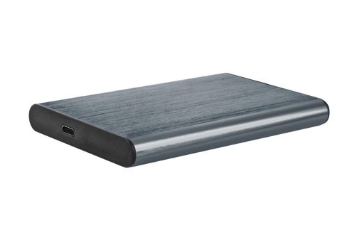 Gembird E2-U3S-6-GR USB3.1 Enclosure Aluminium with USB Type-C Grey