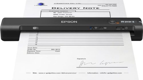 Epson WorkForce ES-60W Mobilszkenner Black