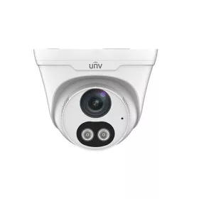   Uniview Easystar 2MP Colorhunter turret dómkamera, 2.8mm fix objektívvel, mikrofonnal és hangszóróval