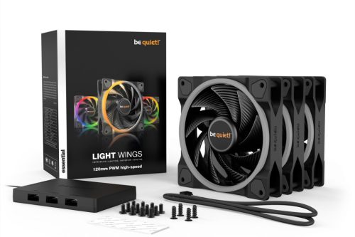 Be quiet!  LIGHT WINGS 120mm PWM high-speed triple pack