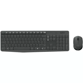 Logitech MK235 Wireless Combo billentyűzet + egér Black US