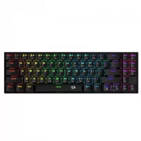   Redragon Deimos, Wired & Wireless Mechanical keyboard, RGB, brown switch Black HU