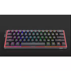   Redragon Fizz Pro black, wired&2.4G&BT mechanical Keyboard, RGB, blue switch Black HU