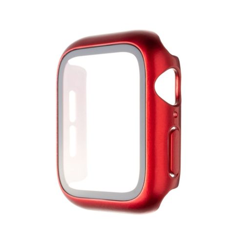 FIXED Pure + Üvegfólia Apple Watch 40mm Red