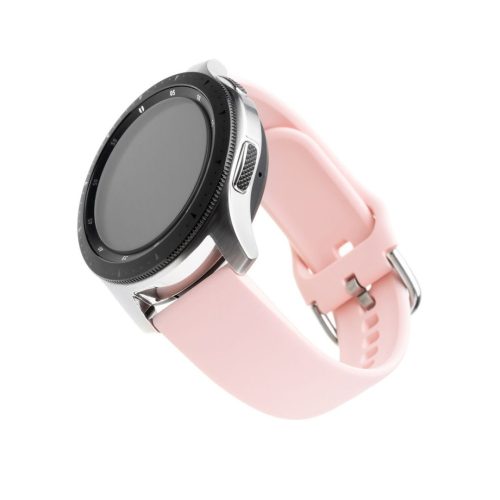 FIXED Szilikon Strap Smartwatch 22mm wide, Rózsaszín
