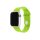 FIXED Szilikon szíj Apple Watch 38/40/41 mm, zöld