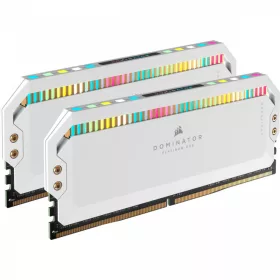   Corsair 32GB DDR5 6200MHz Kit(2x16GB) Dominator Platinum RGB White