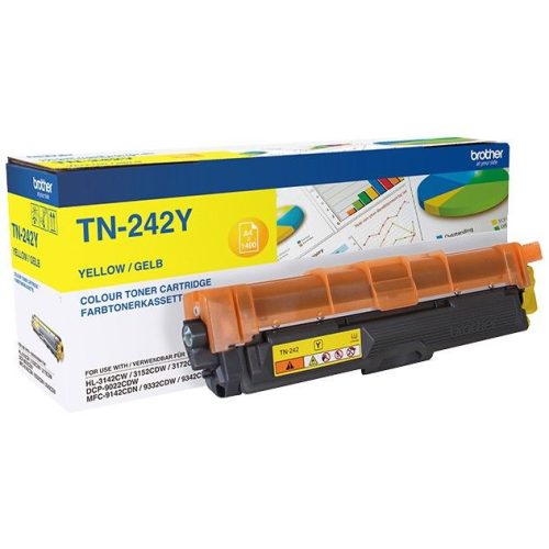 Brother TN-242Y Yellow toner