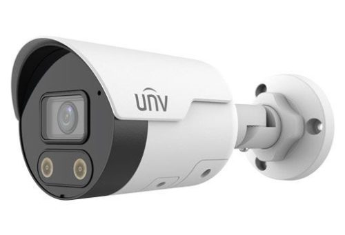 Uniview Easystar 4MP ColorHunter csőkamera, 2.8mm fix objektívvel, mikrofonnal és hangszóróval