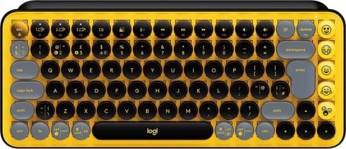 Logitech POP Keys Wireless Mechanical Keyboard Blast UK