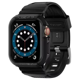   Spigen Rugged Armor Pro, black - Apple Watch 8/7 (45mm)/SE 2022/6/SE/5/4 (44mm)