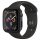 Spigen Thin Fit, black - Apple Watch SE 2022/6/SE/5/4 (44 mm)