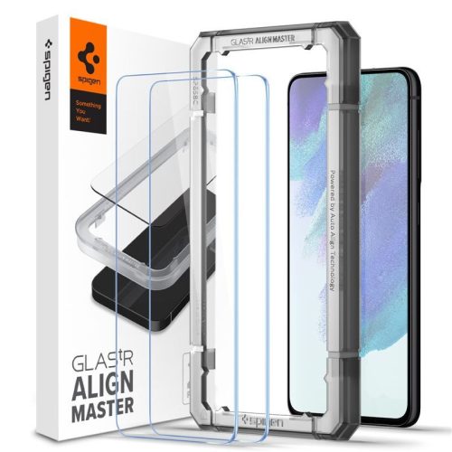 Spigen Glas.tR AlignMaster 2 Pack - Samsung Galaxy S21 FE 5G