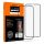 Spigen Glass FC 2 Pack, black - iPhone 11 Pro/XS/X