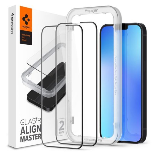 Spigen tR Align Master 2 Pack, FC black - iPhone 14/iPhone 13 Pro/iPhone 13