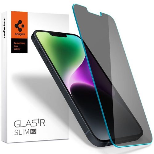 Spigen tR Slim HD Anti-Glare/Privacy 1 Pack - iPhone 14/iPhone 13 Pro/iPhone 13