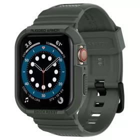   Spigen Rugged Armor Pro, green - Apple Watch 8/7 (45mm)/SE 2022/6/SE/5/4 (44mm)