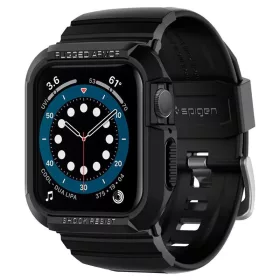   Spigen Rugged Armor Pro, black - Apple Watch 8/7 (41mm)/SE 2022/6/SE/5/4 (40mm)