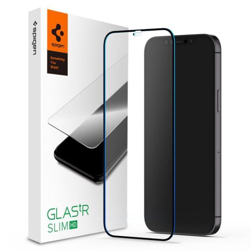 Spigen Glass FC Black HD, 1P - iPhone 12 mini