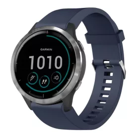   FIXED szilikon szíj Garmin QuickFit okosórához, 20mm, kék