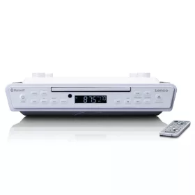   Lenco KCR-150 FM Kitchen Radio with CD Player and BLuetooth White