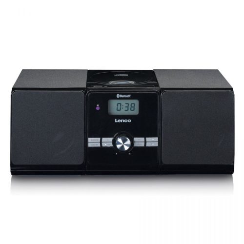 Lenco MC-030 Micro set with CD/MP3 player Black