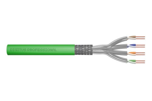 Digitus CAT8.2 S-FTP Installation Cable 100m Green