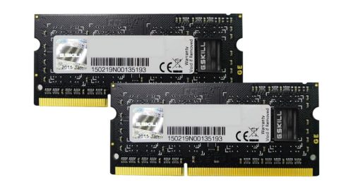 G.SKILL 16GB DDR3 1333MHz Kit(2x8GB) SODIMM Standard Black