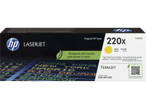 HP 220X Yellow toner