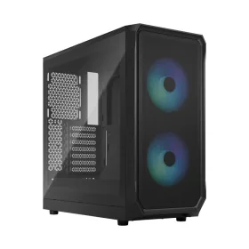   Fractal Design Focus 2 RGB Tempered Glass Black TG Clear Tint