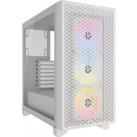 Corsair 3000D RGB Airflow Tempered Glass White