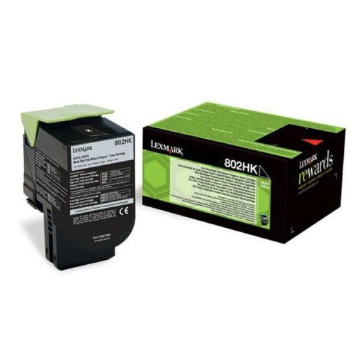 Lexmark 802HK Black toner