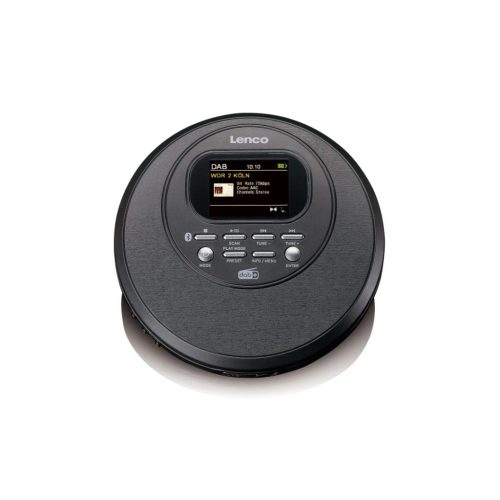 Lenco CD-500BK Portable CD player with DAB+/FM radio and Bluetooth Black