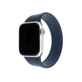   FIXED Elastic Silicone Strap for Apple Watch 42/44/45mm, size XS, blue