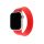 FIXED Elastic Silicone Strap for Apple Watch 42/44/45mm, size XS, red