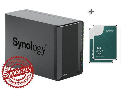 Synology NAS DS224+ (2GB) (2x6TB HDD)