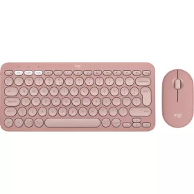 Logitech Pebble 2 Combo Tonal Rose US