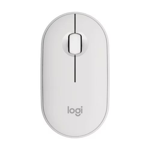 Logitech Pebble Mouse 2 M350S Tonal White