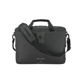   Wenger MX ECO Brief Laptop Briefcase with Tablet Pocket 16" Gray