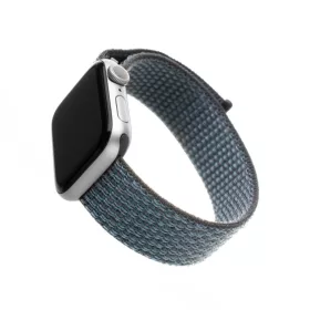   FIXED Nylon Strap for Apple Watch 38/40/41 mm, dark szürke, Okosóra kiegészítő