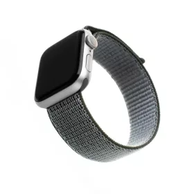   FIXED Nylon Strap for Apple Watch 38/40/41 mm, olive, Okosóra kiegészítő