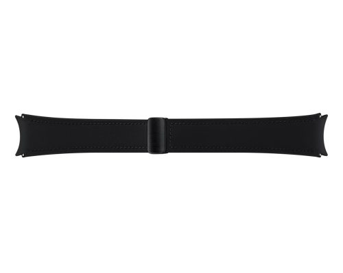 Samsung Galaxy Watch6 44mm D-Buckle Hybrid Eco-Leather Band (Normal, S/M) Black