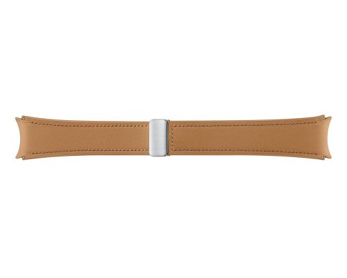 Samsung Galaxy Watch6 44mm D-Buckle Hybrid Eco-Leather Band (Normal, S/M) Camel