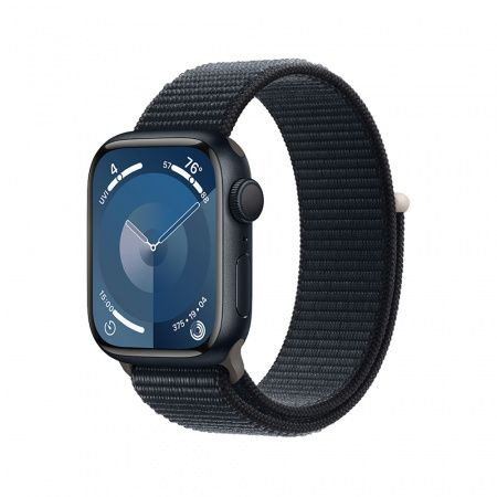 Apple Watch S9 GPS 45mm Midnight Alu Case with Midnight Sport Loop